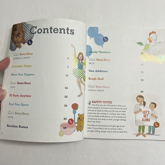 Set of 2 American Girl Books The Sister Book and School Rules Paperback - Picture 5 of 12